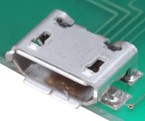 ZX62-B-5PA(33) माइक्रो यूएसबी बी 5-पिन कॉम्पैक्ट एसएमटी, मजबूत खोल उच्च प्रतिधारण 10k चक्र पोर्टेबल उपकरणों के लिए आदर्श