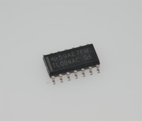 TL084ACDR क्वाड प्रिसिशन JFET ऑप एम्प 4MHz BW 13V/µs स्लीव रेट ±18V सप्लाई 3pA इनपुट बायस SOIC-14 -40°C से +125°C