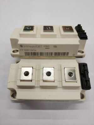 FF100R12KS4 1200V/100A 3-इन-1 आईजीबीटी मॉड्यूल एकीकृत ब्रेक चॉपर कम वीसीई (sat) उच्च गति स्विचिंग कम हानि औद्योगिक ड्राइव और सौर इन्वर्टर के लिए अंतर्निहित एनटीसी पृथक बेसप्लेट